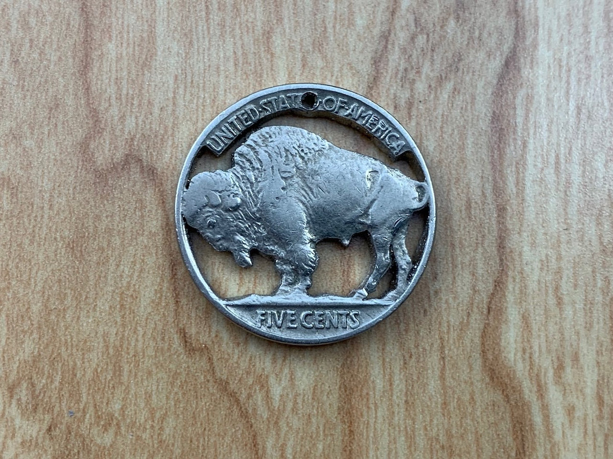 Vintage Buffalo Nickele COIN BANK バッファロー $_12.JPG?set_id=880000500F