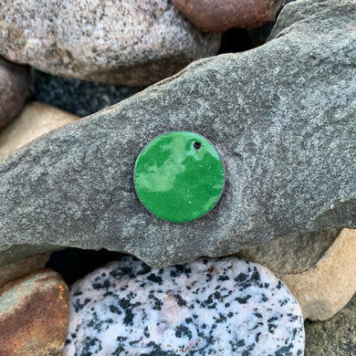 Forest Green Coin Pop - Flat