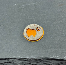 Load image into Gallery viewer, Pomeranian Silhouette Coin