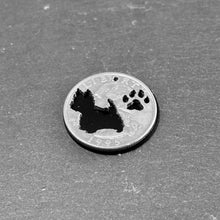 Load image into Gallery viewer, Westie Silhouette Coin