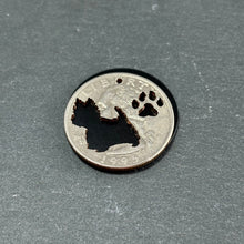 Load image into Gallery viewer, Westie Silhouette Coin
