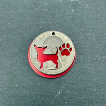 Load image into Gallery viewer, Chihuaha Silhouette Coin