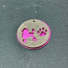Load image into Gallery viewer, Poodle Silhouette Coin