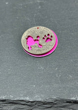Load image into Gallery viewer, Poodle Silhouette Coin
