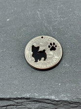 Load image into Gallery viewer, Yorkie 1 Silhouette Coin