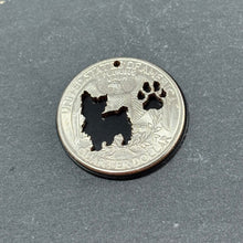 Load image into Gallery viewer, Yorkie 1 Silhouette Coin