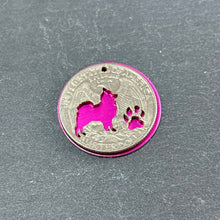 Load image into Gallery viewer, Pomeranian 2 Silhouette Coin