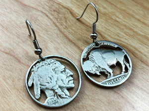 Buffalo Nickel Earrings