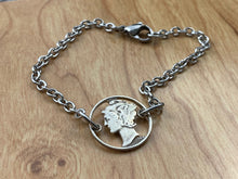 Load image into Gallery viewer, Mercury Dime Bracelet