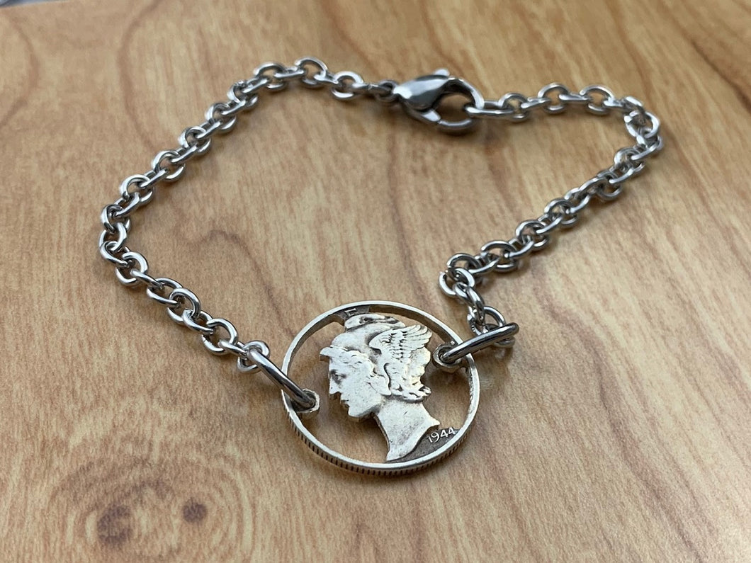Mercury Dime Bracelet