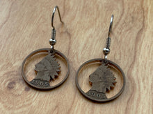 Load image into Gallery viewer, Indian Head Earrings