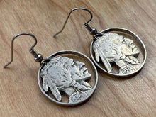 Load image into Gallery viewer, Buffalo Nickel Earrings