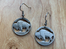 Load image into Gallery viewer, Buffalo Nickel Earrings