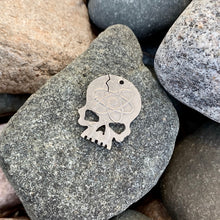 Load image into Gallery viewer, Greek Atom Skull Coin