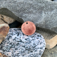 Load image into Gallery viewer, Orange Pink Coin Pop - Flat