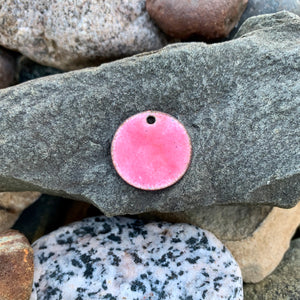 Hot Pink Coin Pop - Flat
