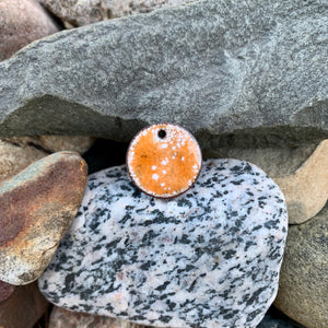Orange Creamsicle Coin Pop - Flat