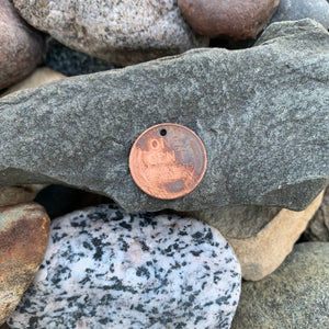 Bright Blue Coin Pop - Flat