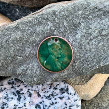 Load image into Gallery viewer, See Through Green Coin Pop - Flat