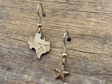 Load image into Gallery viewer, Texas Mismatched Charm Earrings