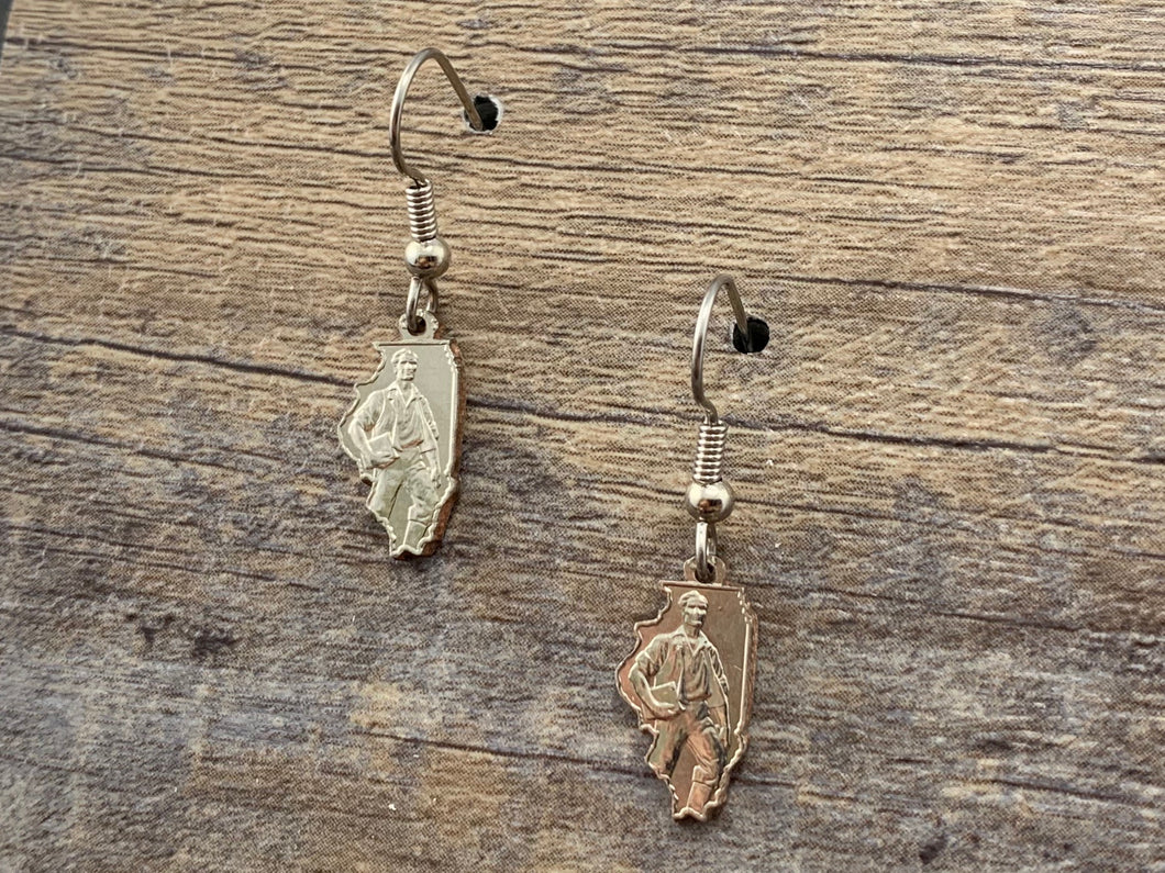 Illinois Charm Earrings 2.0