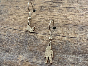 Florida/Ohio Mismatched Space Earrings